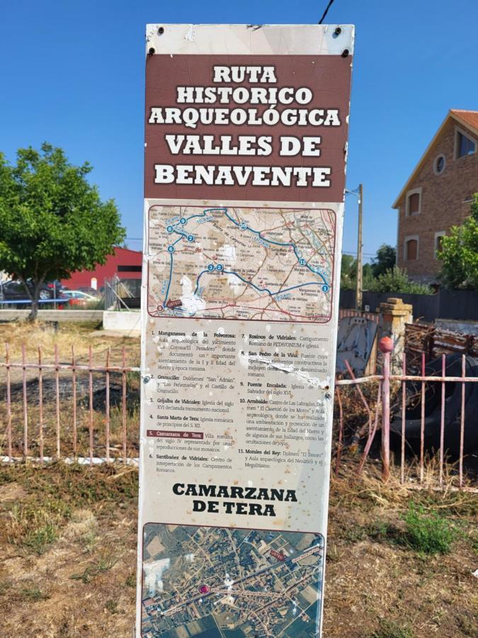 La Pedrosa Casa Rural Camarzana de Tera Kültér fotó